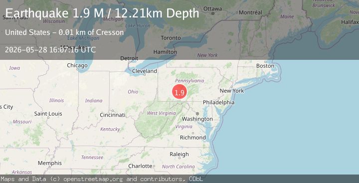Map of Pennsylvania