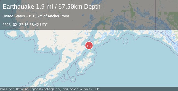 Map of Southern Alaska