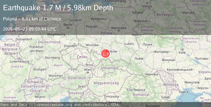 Map of Poland