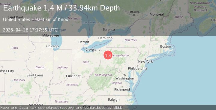 Map of Pennsylvania