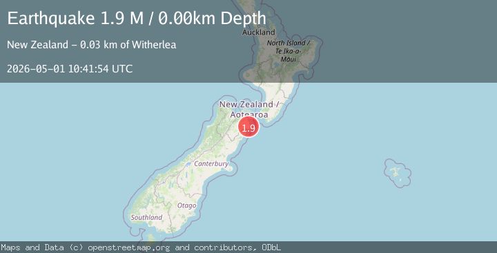 Map of Marlborough District, New Zealand