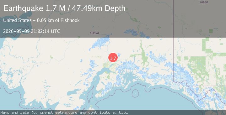 Map of Southern Alaska