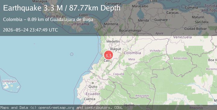 Map of Colombia