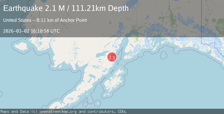 Map of Southern Alaska