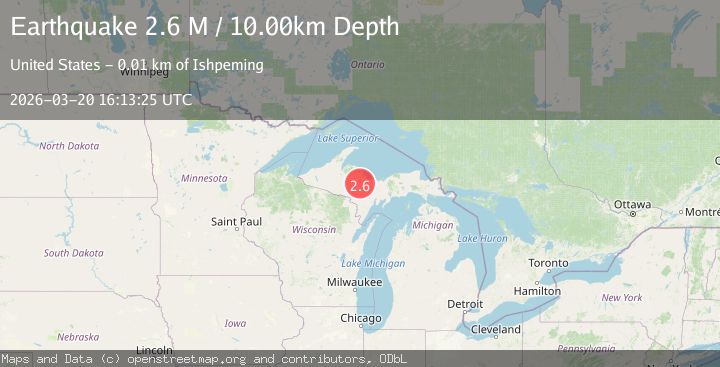 Map of Michigan