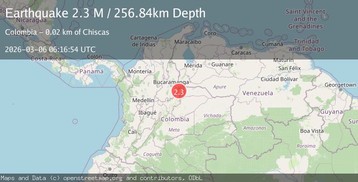 Map of northern Colombia