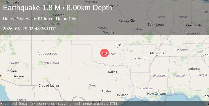Map of Oklahoma