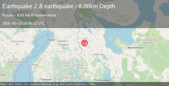 Map of northwestern Russia