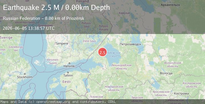 Map of Finland-Russia border region
