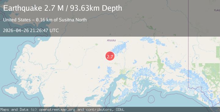 Map of Central Alaska