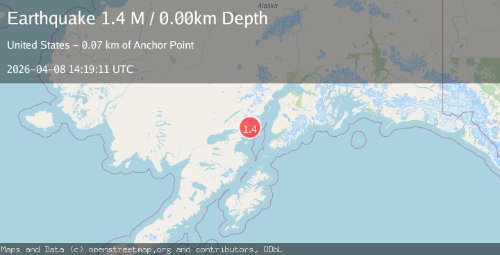 Map of Southern Alaska