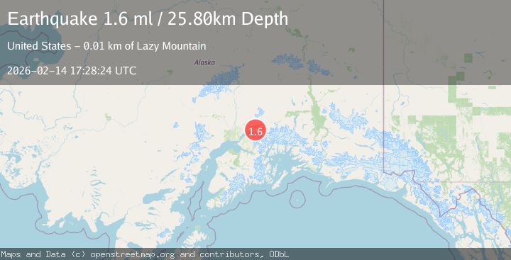 Map of Southern Alaska