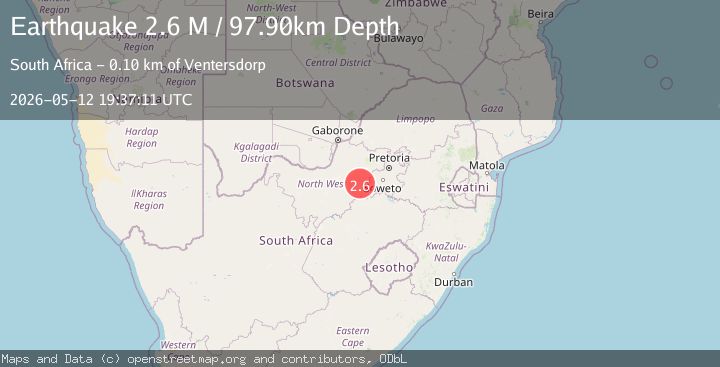 Map of South Africa