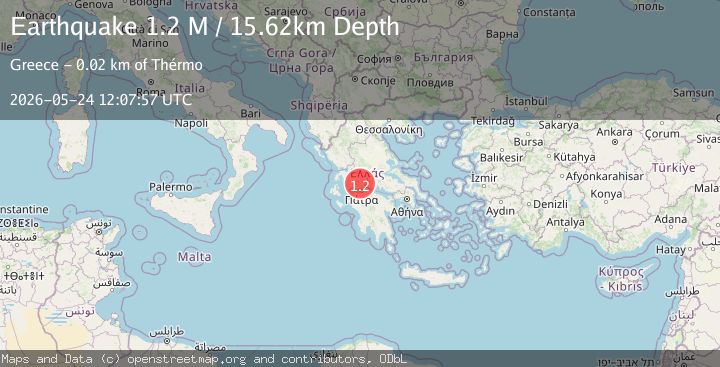 Map of West Greece
