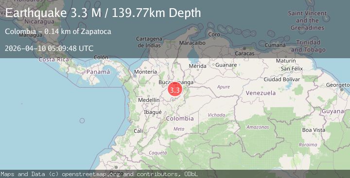 Map of northern Colombia