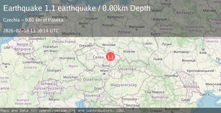 Map of Czech Republic