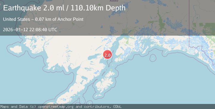 Map of Southern Alaska