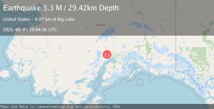Map of Southern Alaska