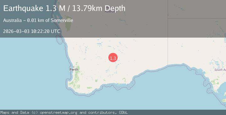 Map of Western Australia