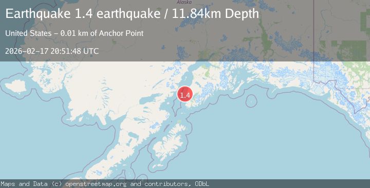 Map of Southern Alaska