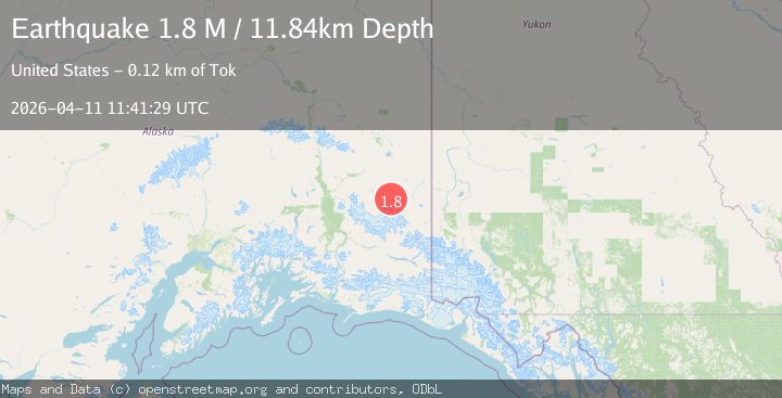 Map of Central Alaska