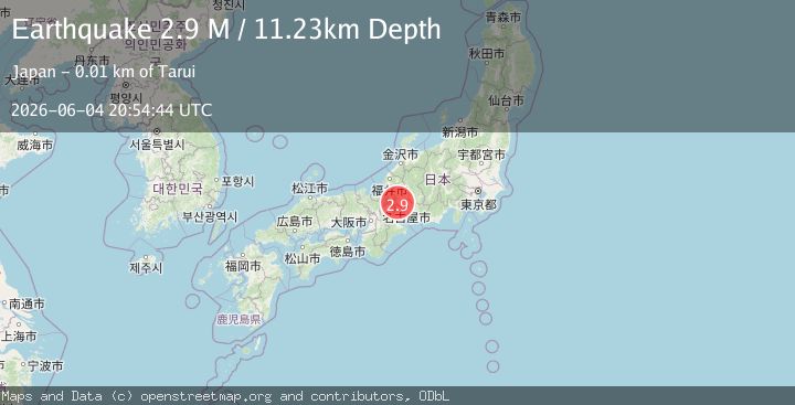 Map of Gifu, Japan
