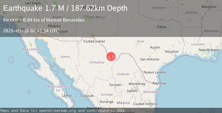 Map of Texas-Chihuahua border region
