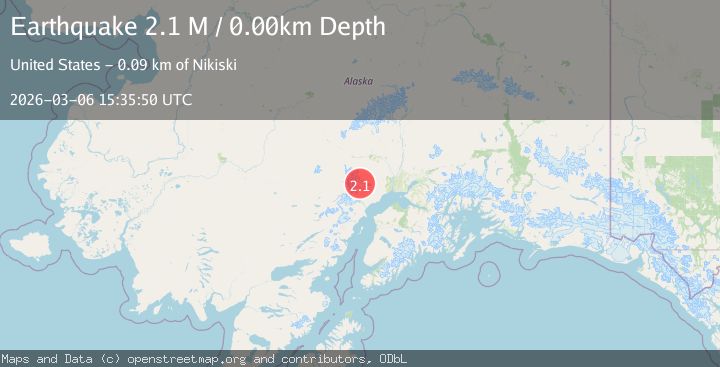 Map of Southern Alaska