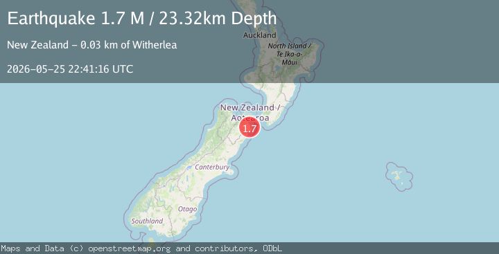 Map of Marlborough District, New Zealand