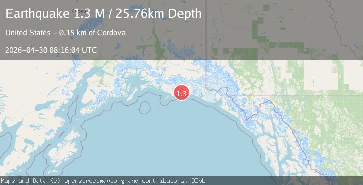 Map of Southern Alaska