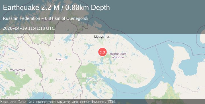 Map of northwestern Russia