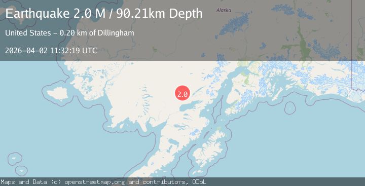 Map of Southern Alaska