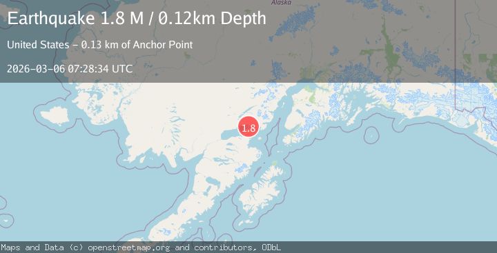 Map of Southern Alaska