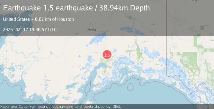 Map of Southern Alaska