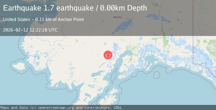 Map of Southern Alaska