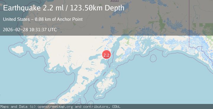 Map of Southern Alaska