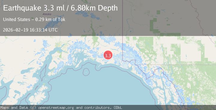 Map of Southern Alaska