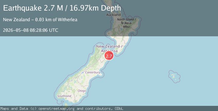 Map of Marlborough District, New Zealand