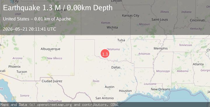 Map of Oklahoma