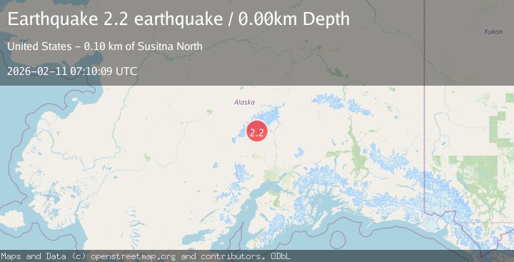 Map of Central Alaska