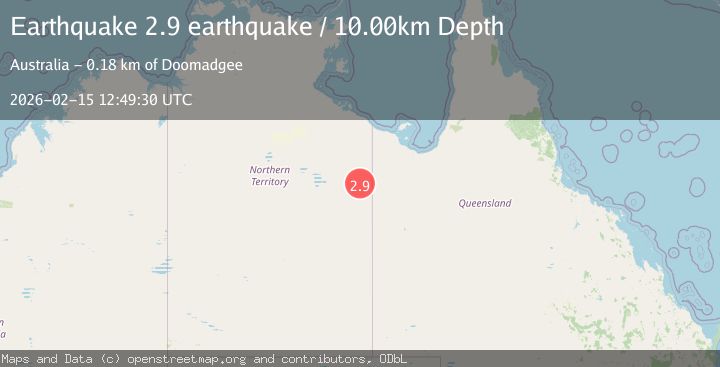 Map of Northern Territory, Australia