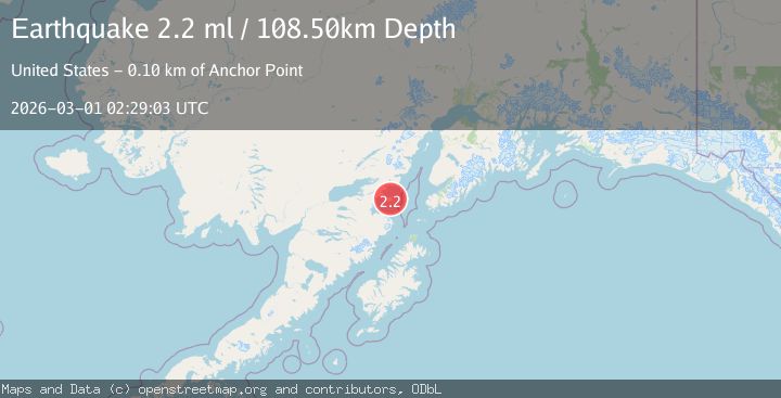 Map of Southern Alaska