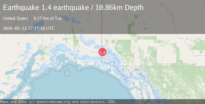 Map of Southern Yukon Territory, Canada