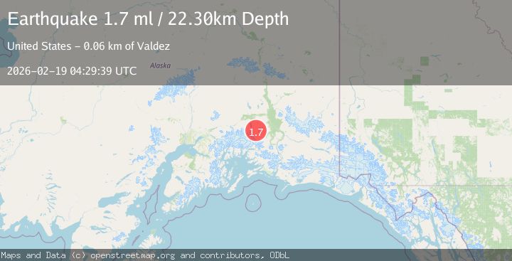 Map of Southern Alaska