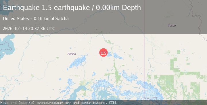 Map of Central Alaska