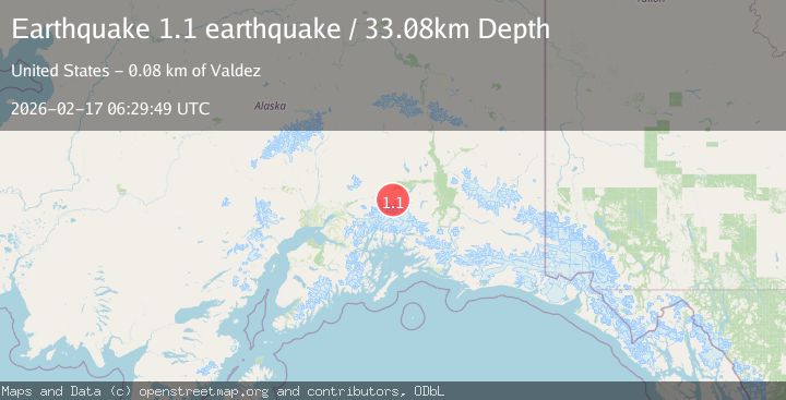 Map of Southern Alaska