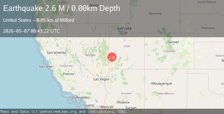 Map of Utah