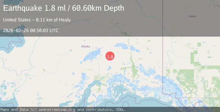 Map of Central Alaska