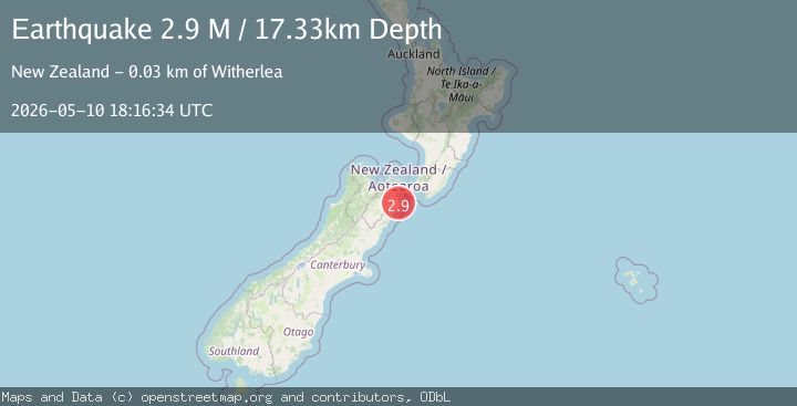 Map of Marlborough District, New Zealand