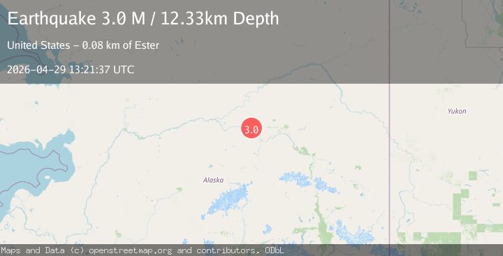 Map of Central Alaska
